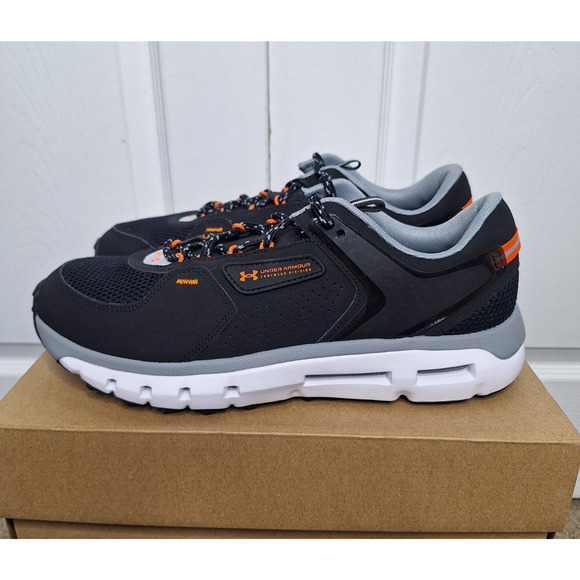 Under Armour Summit Trek Black Orange size 12 Men\'s Training Shoes No Box main image 4